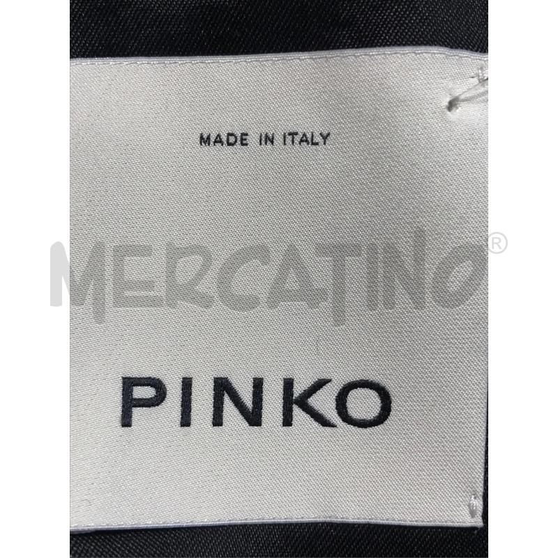 GIACCA DONNA PINKO NERO SCOLLO BARCHETTA CON ZIP DAVANTI | Mercatino dell'Usato Moncalieri bengasi 5