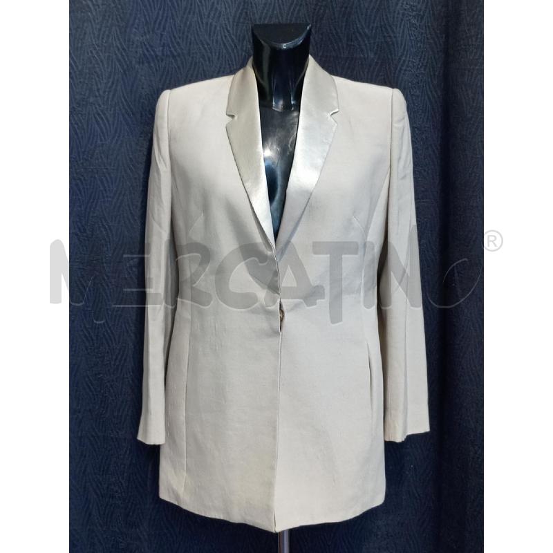 GIACCA DONNA SERGIO SOLDANO BEIGE LUNGA COLLO RASO | Mercatino dell'Usato Moncalieri bengasi 1