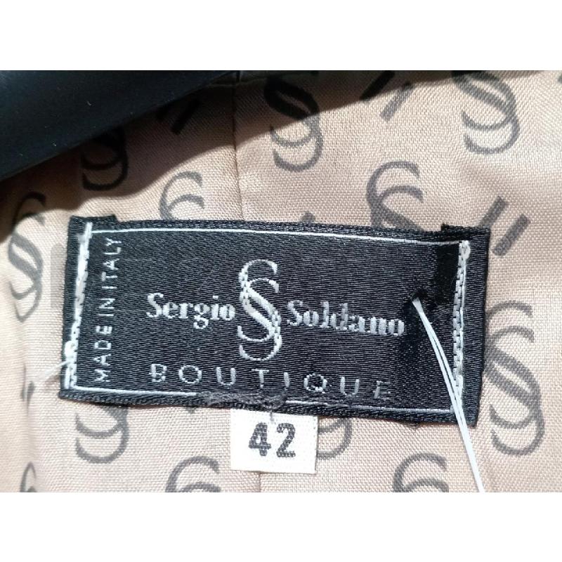 GIACCA DONNA SERGIO SOLDANO BEIGE LUNGA COLLO RASO | Mercatino dell'Usato Moncalieri bengasi 5