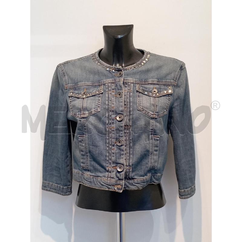 GIACCA DONNA SILSLEY JEANS CON BORCHIE  | Mercatino dell'Usato Moncalieri bengasi 1