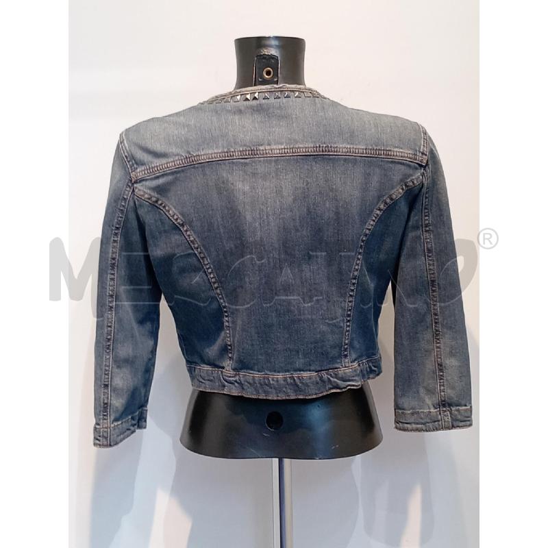 GIACCA DONNA SILSLEY JEANS CON BORCHIE  | Mercatino dell'Usato Moncalieri bengasi 2