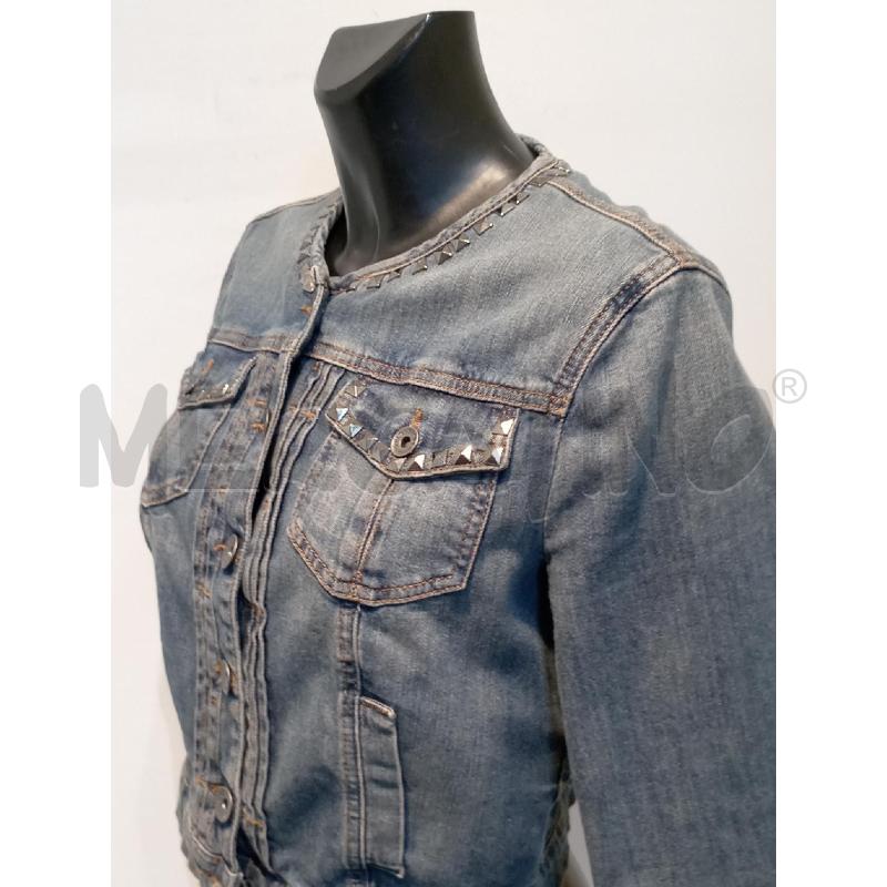 GIACCA DONNA SILSLEY JEANS CON BORCHIE  | Mercatino dell'Usato Moncalieri bengasi 3