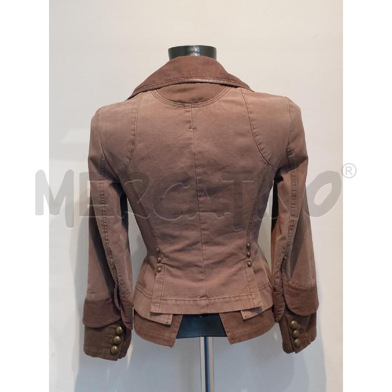 GIACCA DONNA SPORT MAX MARRONE CON BOTTONI OTTONATI | Mercatino dell'Usato Moncalieri bengasi 2