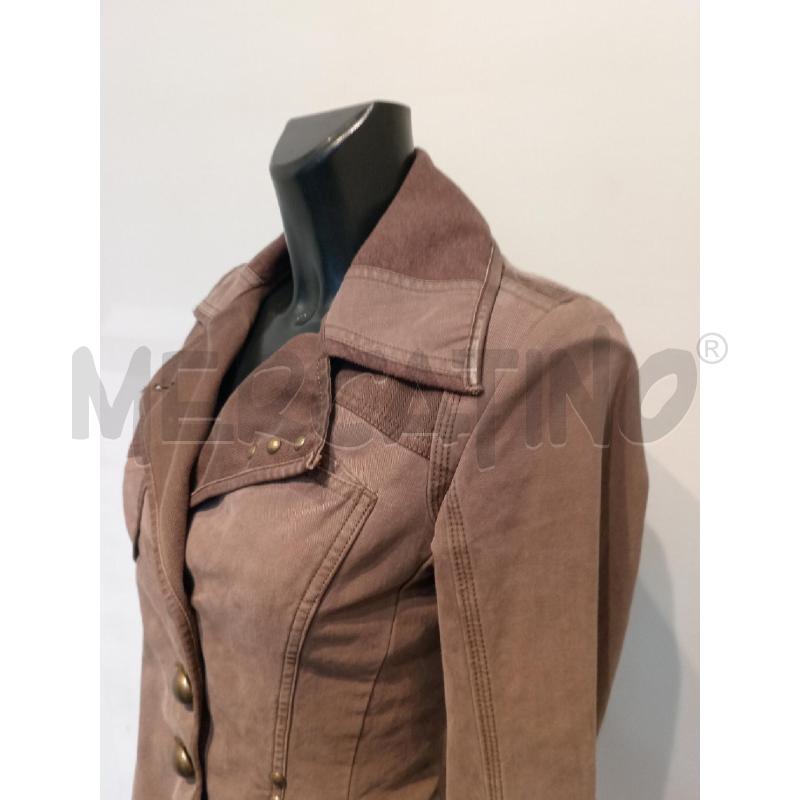 GIACCA DONNA SPORT MAX MARRONE CON BOTTONI OTTONATI | Mercatino dell'Usato Moncalieri bengasi 4