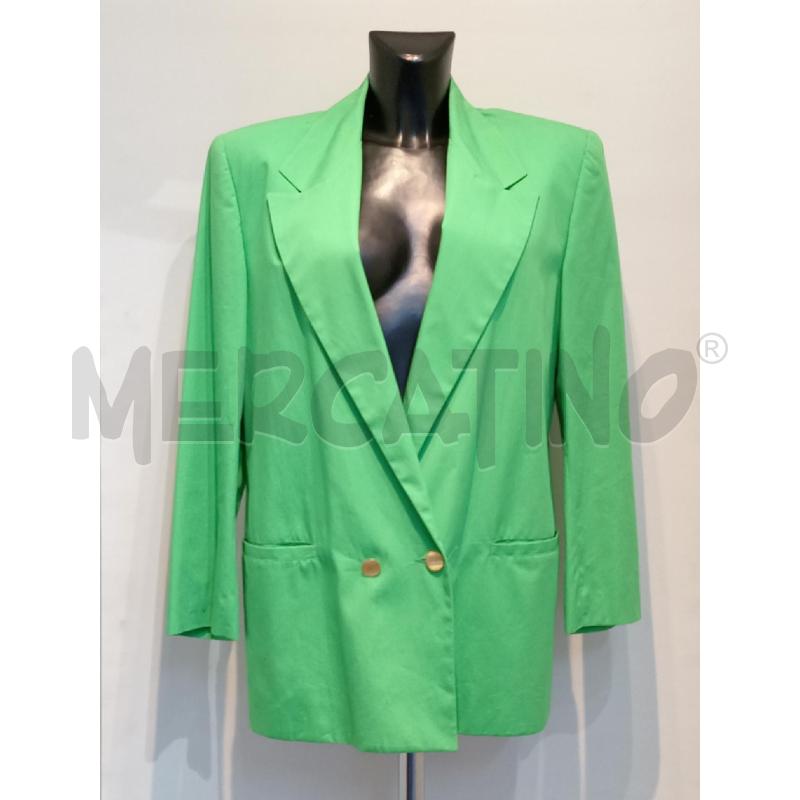 GIACCA DONNA VERSUSU GIANNI VERSACE VERDE BOTTONI DORATI  | Mercatino dell'Usato Moncalieri bengasi 1