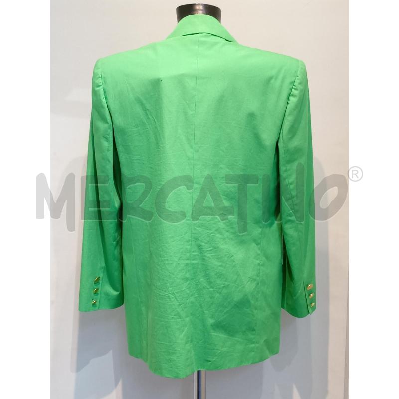 GIACCA DONNA VERSUSU GIANNI VERSACE VERDE BOTTONI DORATI  | Mercatino dell'Usato Moncalieri bengasi 2