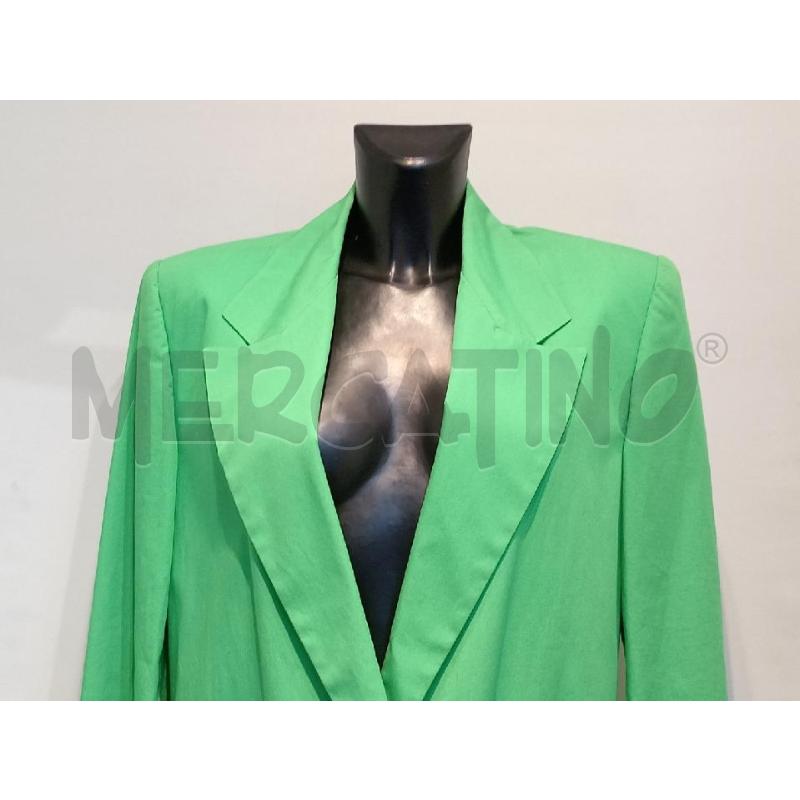 GIACCA DONNA VERSUSU GIANNI VERSACE VERDE BOTTONI DORATI  | Mercatino dell'Usato Moncalieri bengasi 3