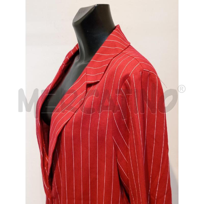 GIACCA DONNA VIA CONDOTTI ROSSO RIGHE BIANCO | Mercatino dell'Usato Moncalieri bengasi 3