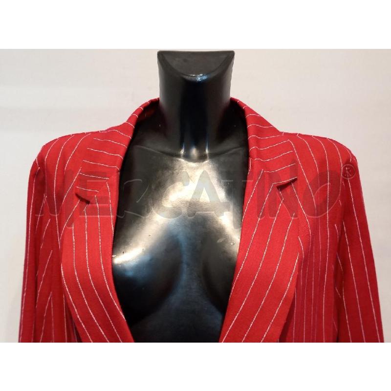 GIACCA DONNA VIA CONDOTTI ROSSO RIGHE BIANCO | Mercatino dell'Usato Moncalieri bengasi 4
