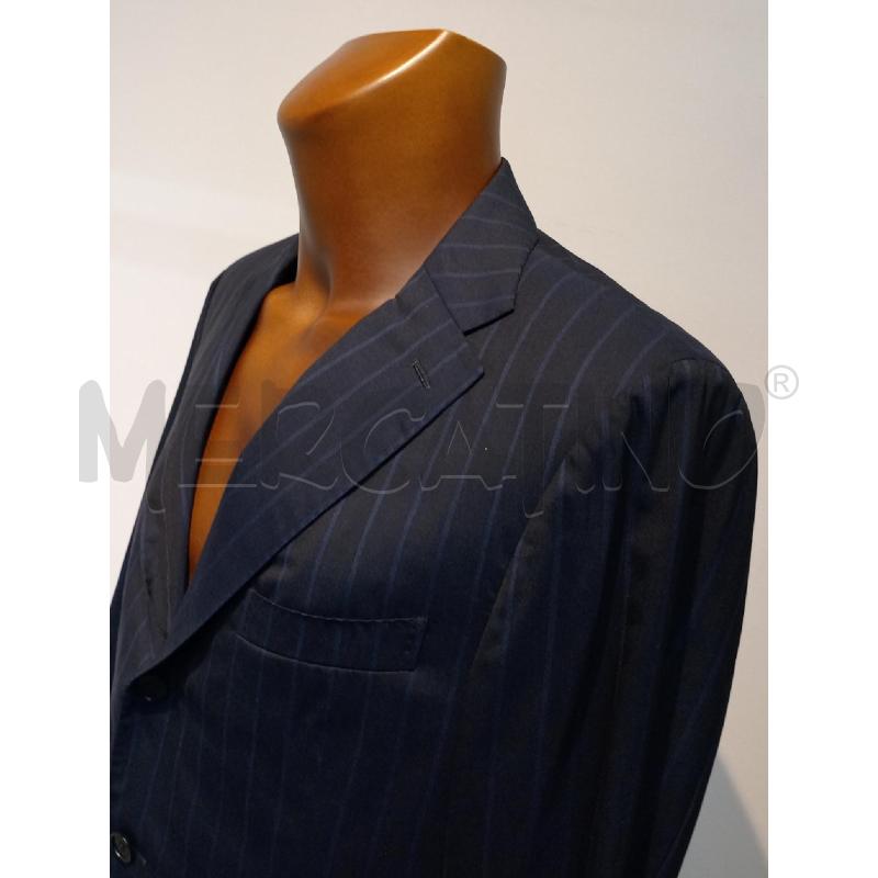 GIACCA UOMO CANTARELLI IN LORO PIANA GESSATO BLU | Mercatino dell'Usato Moncalieri bengasi 3