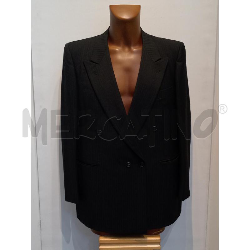 GIACCA UOMO CHRISTIAN DIOR NERO RIGHE DOPPIO PETTO | Mercatino dell'Usato Moncalieri bengasi 1