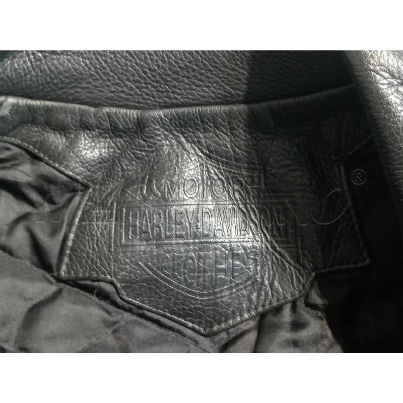 GIACCA UOMO HARLEY DAVISON NERO PELLE | Mercatino dell'Usato Moncalieri bengasi 5