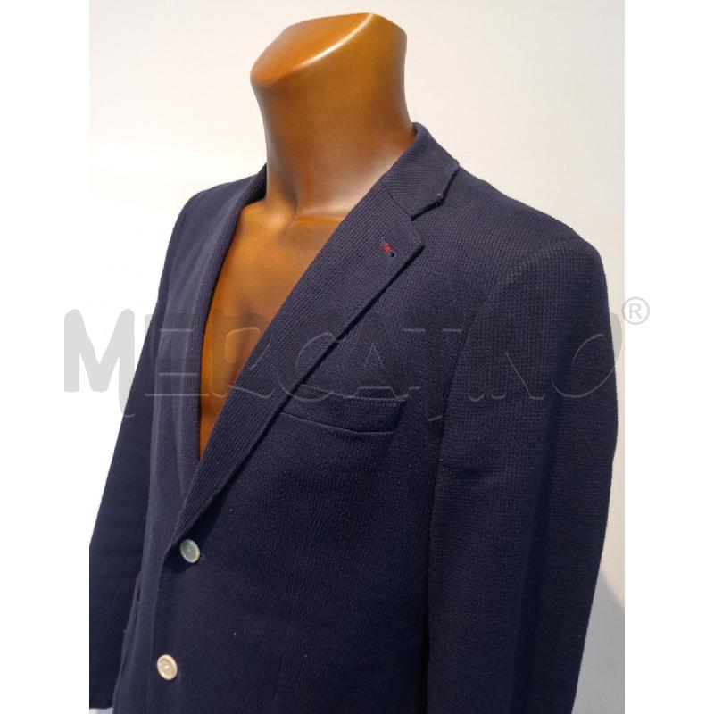 GIACCA UOMO PREMIUM BLU TESSUTTO IN TERNO FIORI  | Mercatino dell'Usato Moncalieri bengasi 3