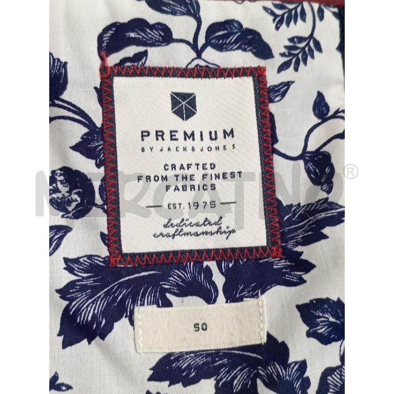 GIACCA UOMO PREMIUM BLU TESSUTTO IN TERNO FIORI  | Mercatino dell'Usato Moncalieri bengasi 5