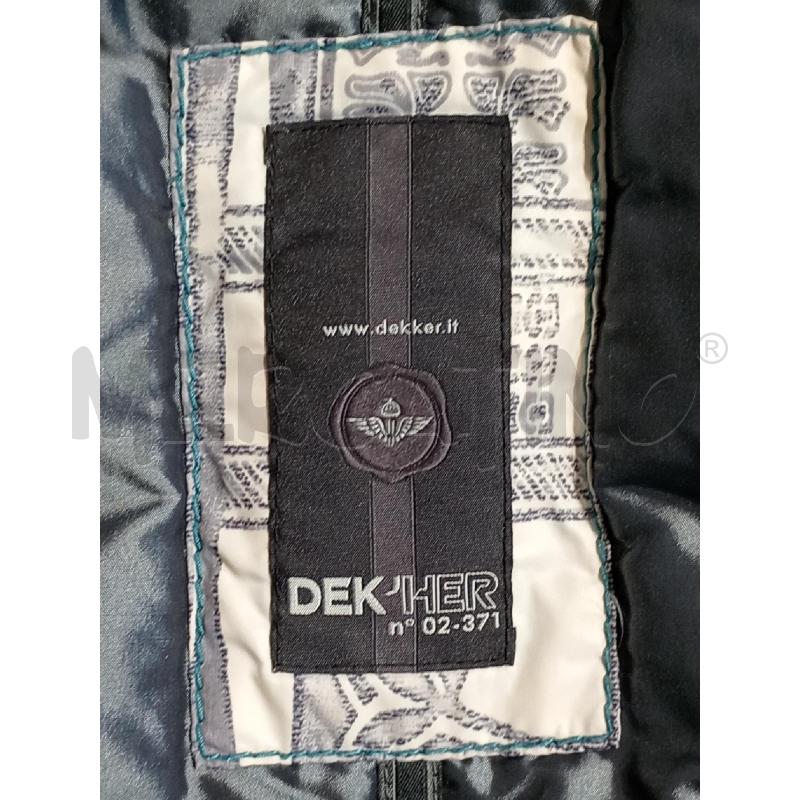 GIACCONE DONNA DEKKER BLU | Mercatino dell'Usato Moncalieri bengasi 5