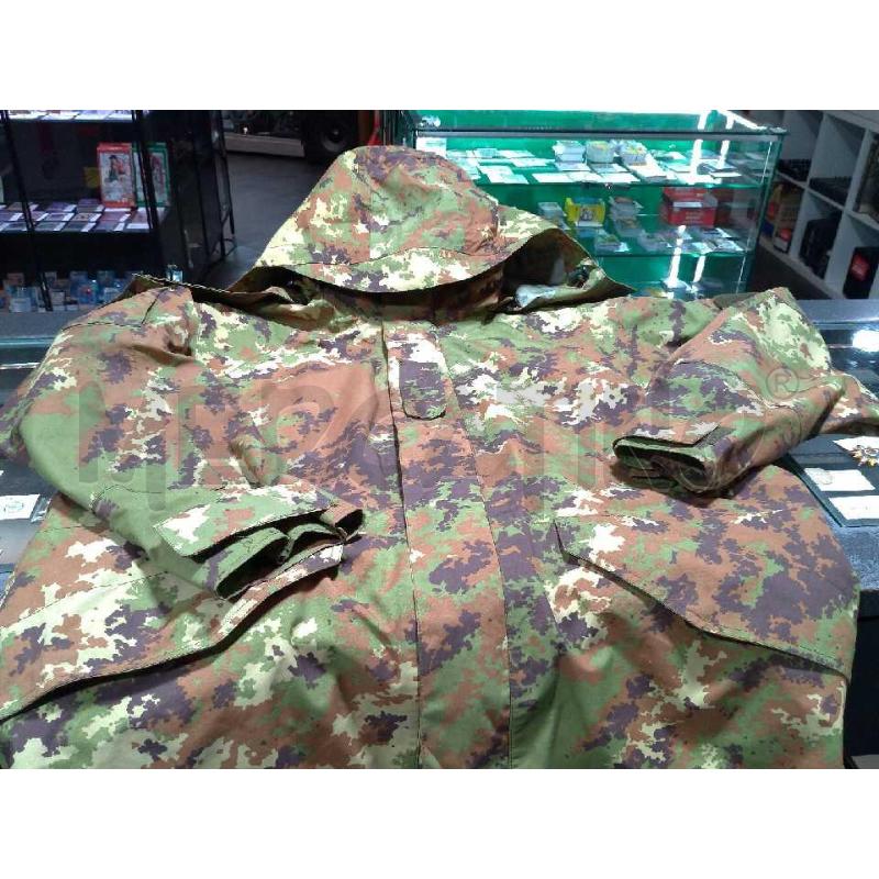GIACCONE MIMETICO TIPO MILITARE CON CAPPUCCIO TG 52 | Mercatino dell'Usato Moncalieri bengasi 1
