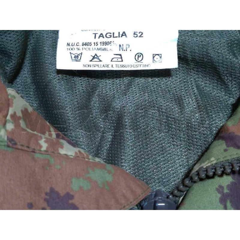 GIACCONE MIMETICO TIPO MILITARE CON CAPPUCCIO TG 52 | Mercatino dell'Usato Moncalieri bengasi 2