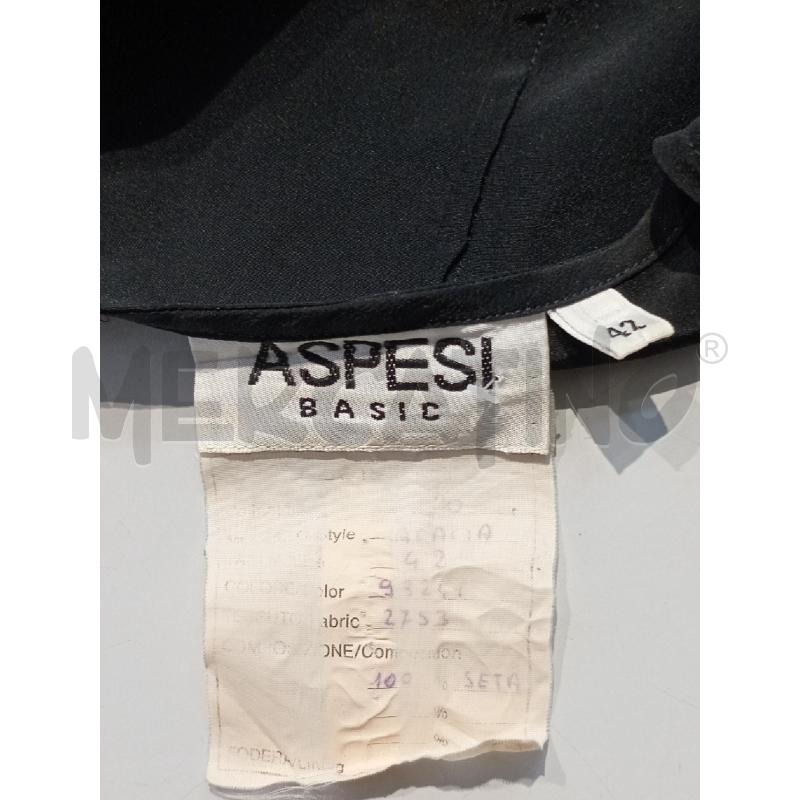 GILET DONNA ASPESI NERO UN BOTTONE  | Mercatino dell'Usato Moncalieri bengasi 5