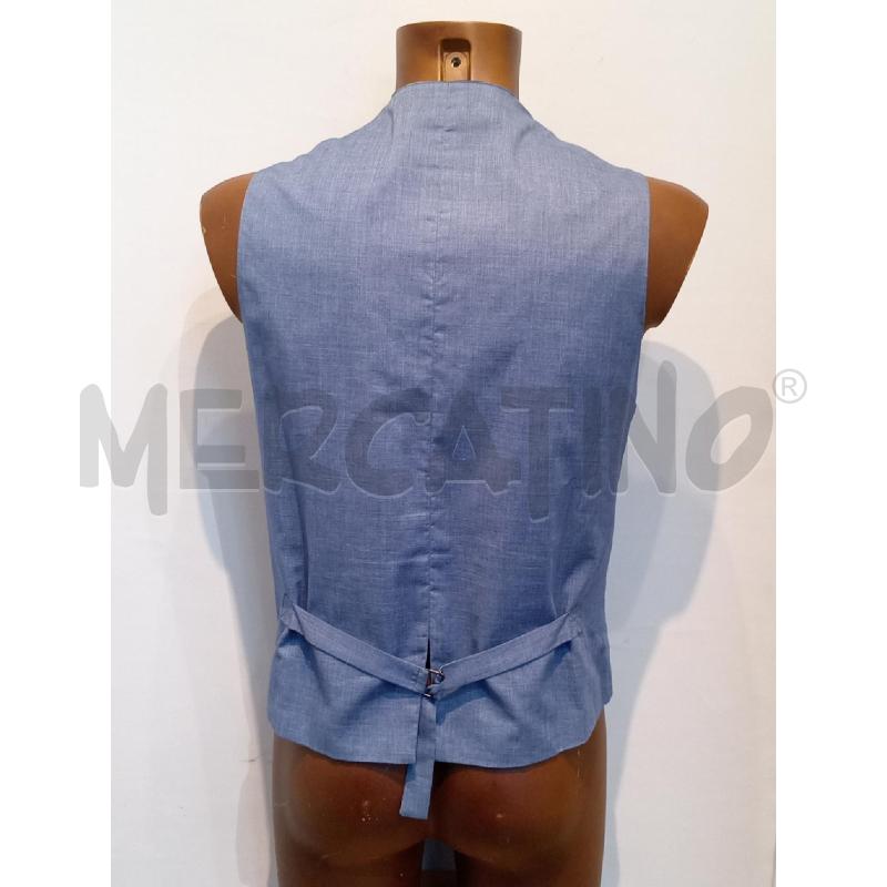 GILET UOMO JOHN SHEEP BLUETTE BOTTONE ARGENTO  | Mercatino dell'Usato Moncalieri bengasi 2