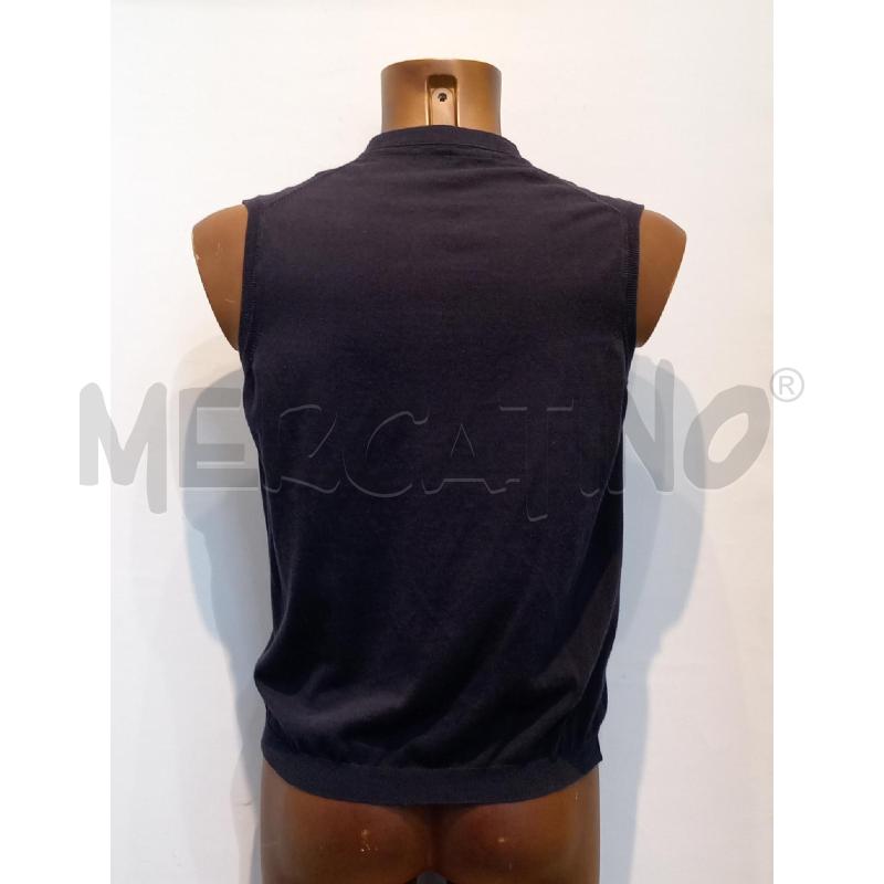 GILET UOMO ROBERTO COLLINA BLU | Mercatino dell'Usato Moncalieri bengasi 2