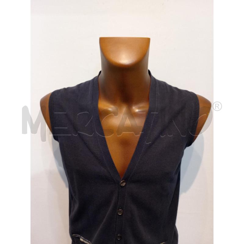 GILET UOMO ROBERTO COLLINA BLU | Mercatino dell'Usato Moncalieri bengasi 3