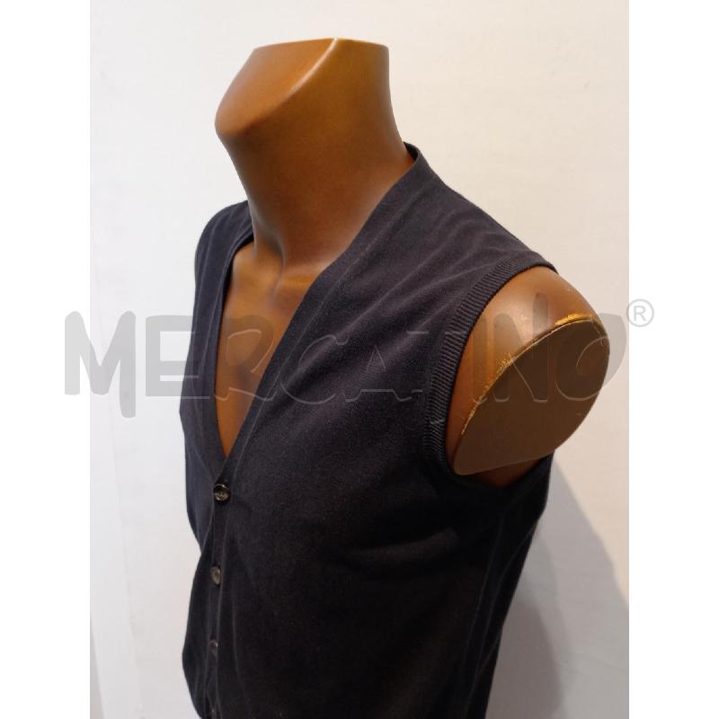 GILET UOMO ROBERTO COLLINA BLU | Mercatino dell'Usato Moncalieri bengasi 4