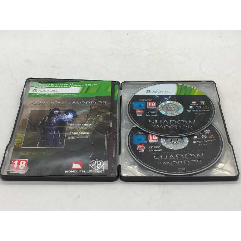 GIOCOXBOX 360 SHADOW OF MORDOR  | Mercatino dell'Usato Moncalieri bengasi 3