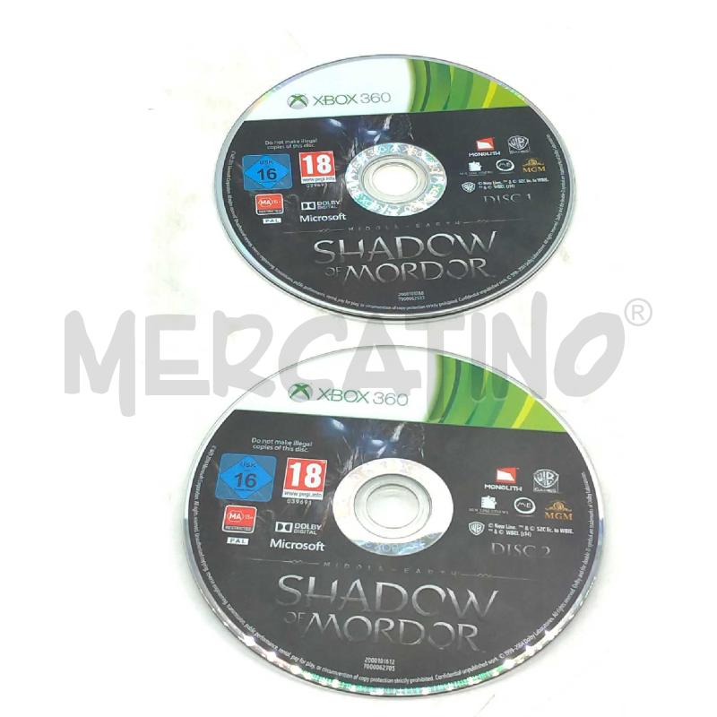 GIOCOXBOX 360 SHADOW OF MORDOR  | Mercatino dell'Usato Moncalieri bengasi 4
