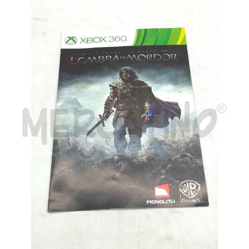 GIOCOXBOX 360 SHADOW OF MORDOR  | Mercatino dell'Usato Moncalieri bengasi 5