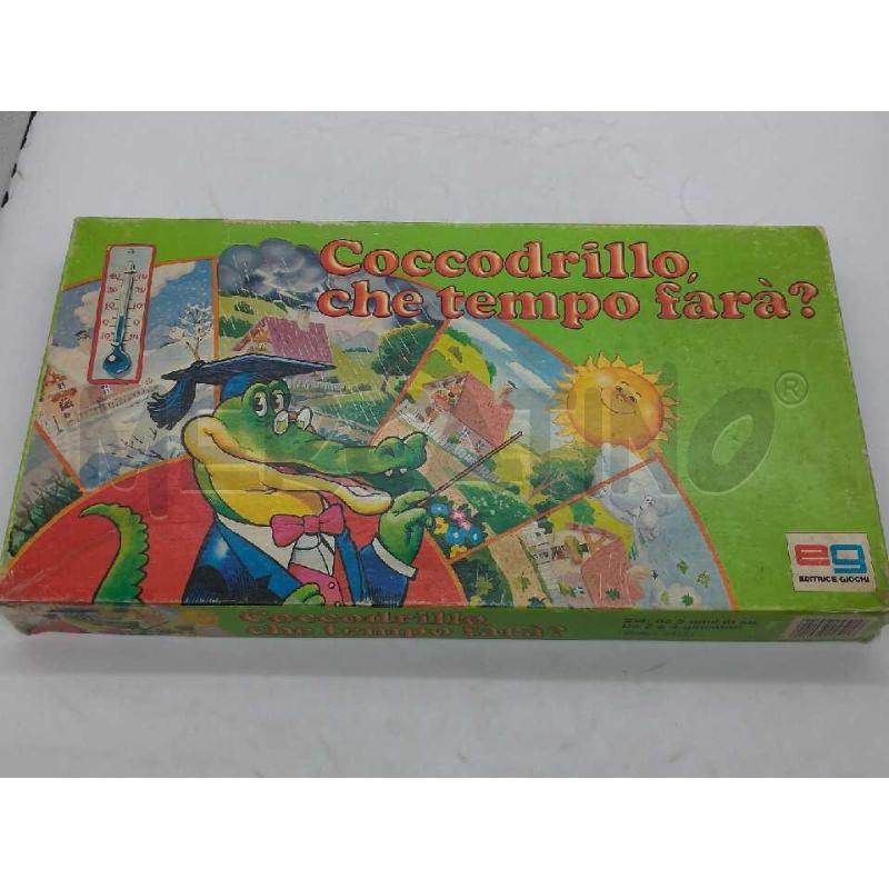 GIOCO DI SOCIETA COCCODRILO CHE TEMPO FARA | Mercatino dell'Usato Moncalieri bengasi 1
