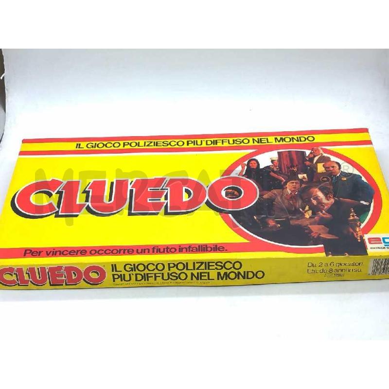 GIOCO DI SOCIETA' CLUEDO EDITRICE GIOCHI COMPLETO | Mercatino dell'Usato Moncalieri bengasi 1