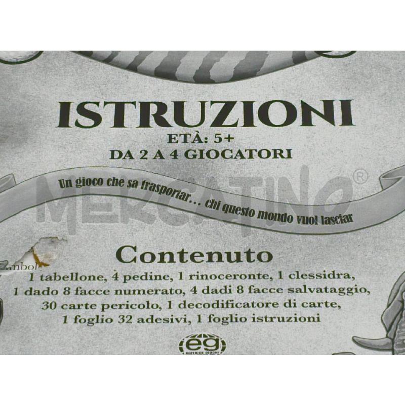 GIOCO DI SOCIETA' JUMANJI EG | Mercatino dell'Usato Moncalieri bengasi 5