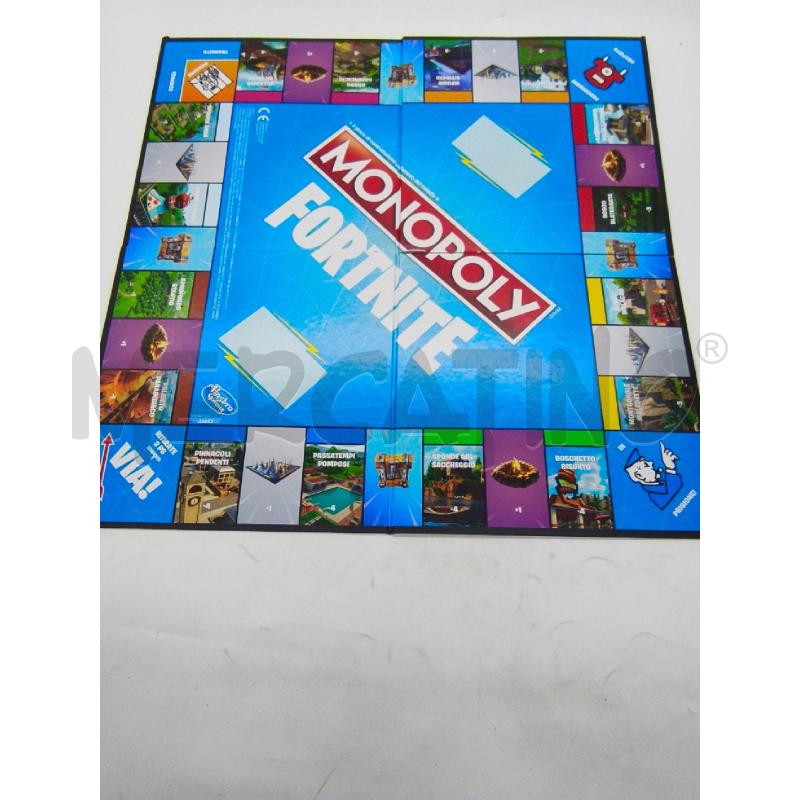 GIOCO DI SOCIETA' MONOPOLY FORTNITE HASBRO COMPLETO | Mercatino dell'Usato Moncalieri bengasi 5