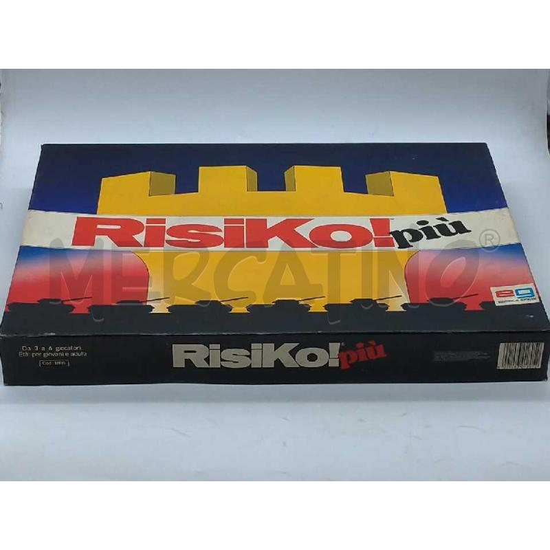 GIOCO DI SOCIETA' RISIKO PIU' EDITRICE GIOCHI COMPLETO | Mercatino dell'Usato Moncalieri bengasi 1