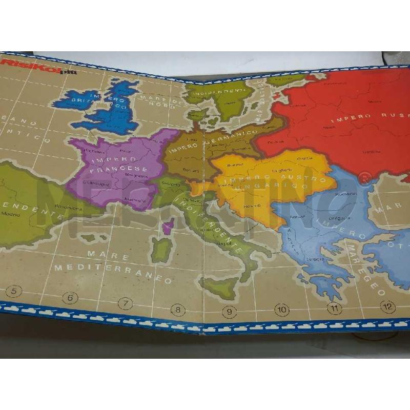 GIOCO DI SOCIETA' RISIKO PIU' EDITRICE GIOCHI COMPLETO | Mercatino dell'Usato Moncalieri bengasi 4