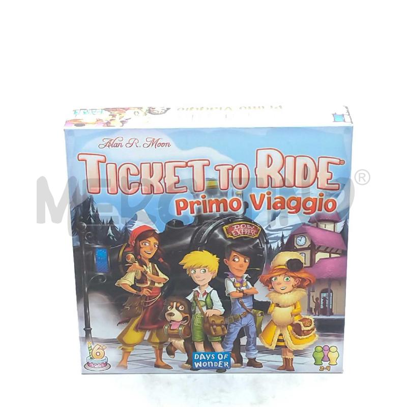 GIOCO DI SOCIETA' TICKET TO RIDE PRIMO VIAGGIO DAYS OF WOMDER COMPLETO | Mercatino dell'Usato Moncalieri bengasi 1