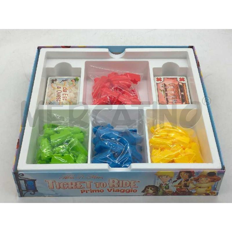 GIOCO DI SOCIETA' TICKET TO RIDE PRIMO VIAGGIO DAYS OF WOMDER COMPLETO | Mercatino dell'Usato Moncalieri bengasi 3