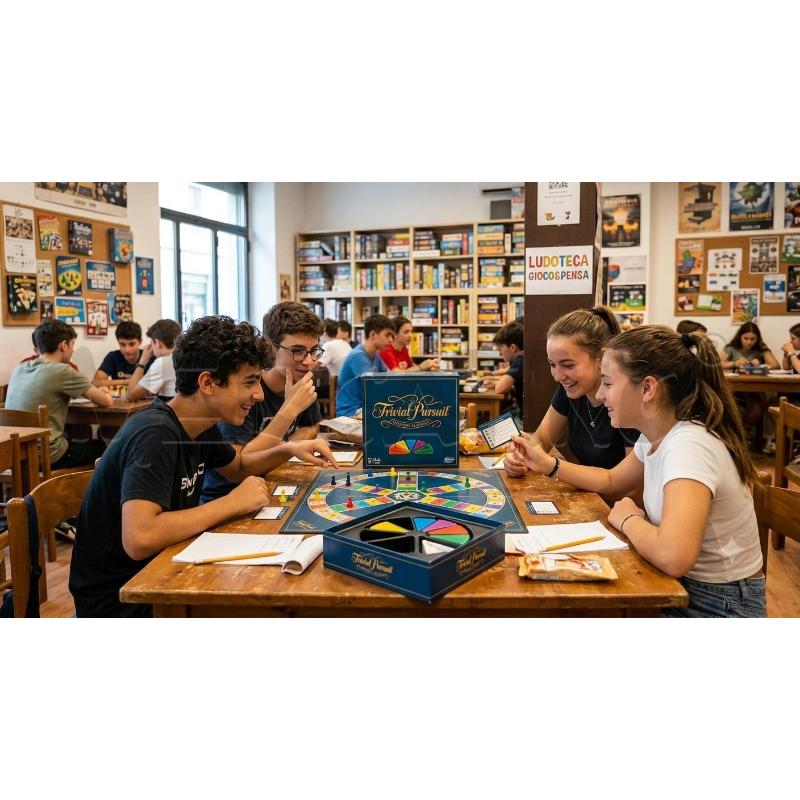 GIOCO DI SOCIETA' TRIVIAL PURSUIT EDIZIONE CLASSICA HASBRO COMPLETO | Mercatino dell'Usato Moncalieri bengasi 1