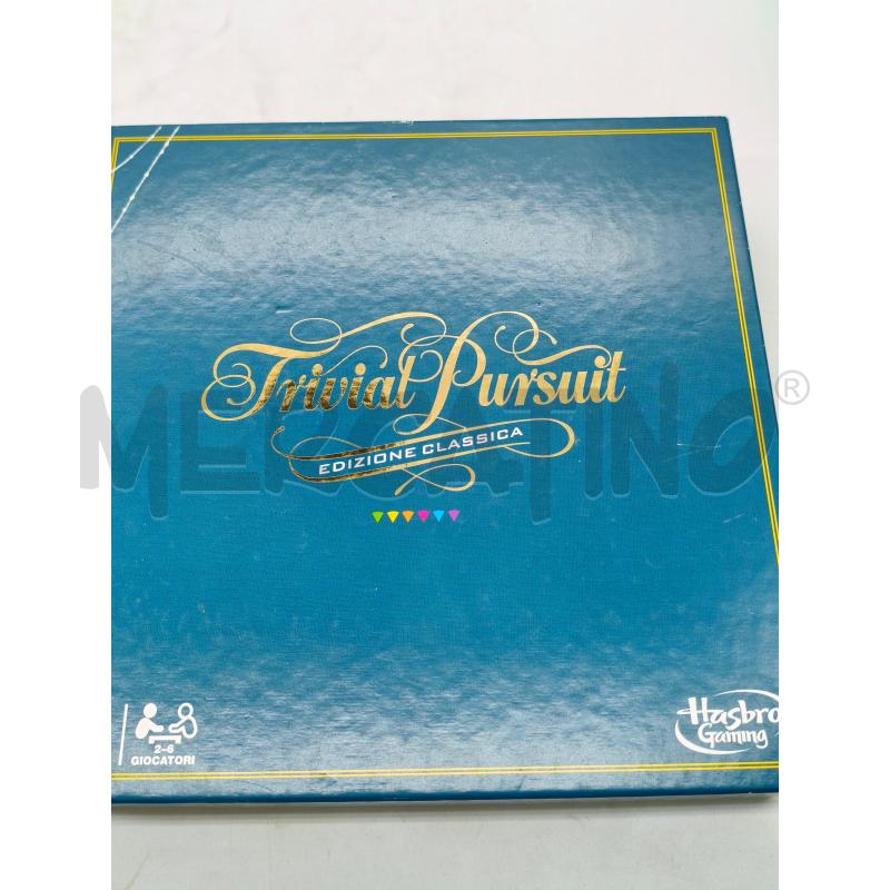 GIOCO DI SOCIETA' TRIVIAL PURSUIT EDIZIONE CLASSICA HASBRO COMPLETO | Mercatino dell'Usato Moncalieri bengasi 2
