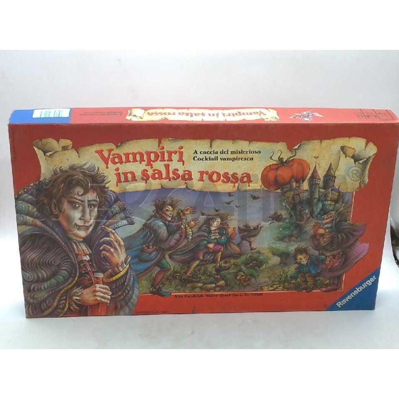 GIOCO DI SOCIETA' VAMPIRI IN SALSA ROSSA RAVENSBURGER COMPLETO  | Mercatino dell'Usato Moncalieri bengasi 1