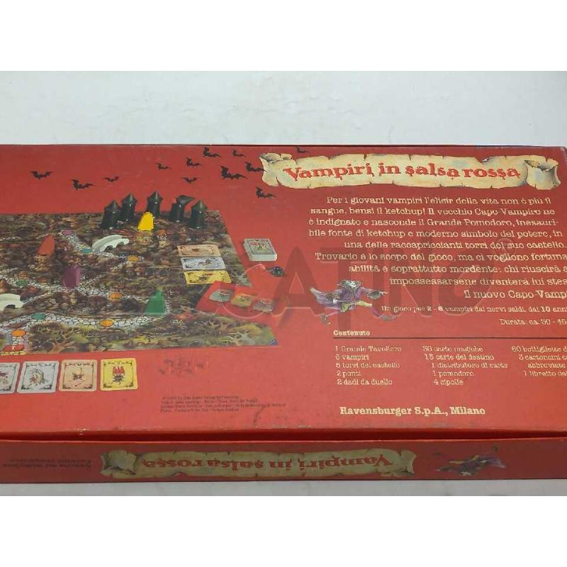 GIOCO DI SOCIETA' VAMPIRI IN SALSA ROSSA RAVENSBURGER COMPLETO  | Mercatino dell'Usato Moncalieri bengasi 5