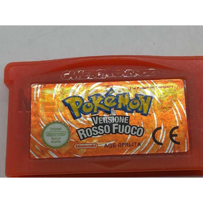 GIOCO GAME BOY ADVANCE POKEMON VERSIONE ROSSO FUOCO | Mercatino dell'Usato Moncalieri bengasi 2