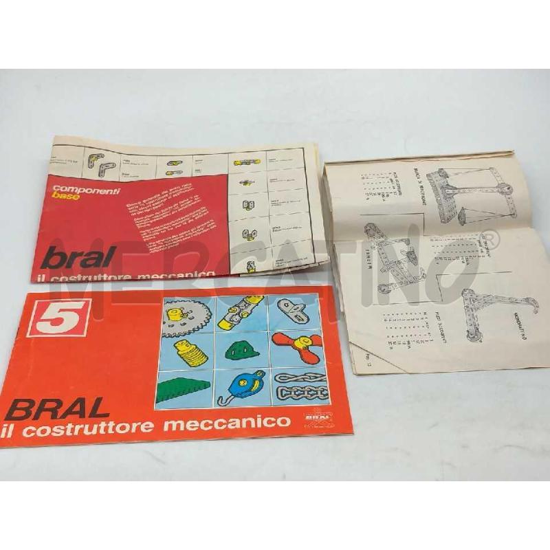 GIOCO IL COSTRUTTORE MECCANICO BRAL 5 INCOMPLETO | Mercatino dell'Usato Moncalieri bengasi 5