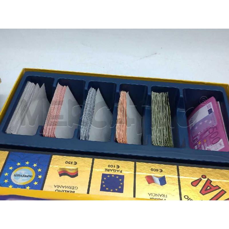 GIOCO MONOPOLI EDIZIONE EURO CON STRAPPI | Mercatino dell'Usato Moncalieri bengasi 3