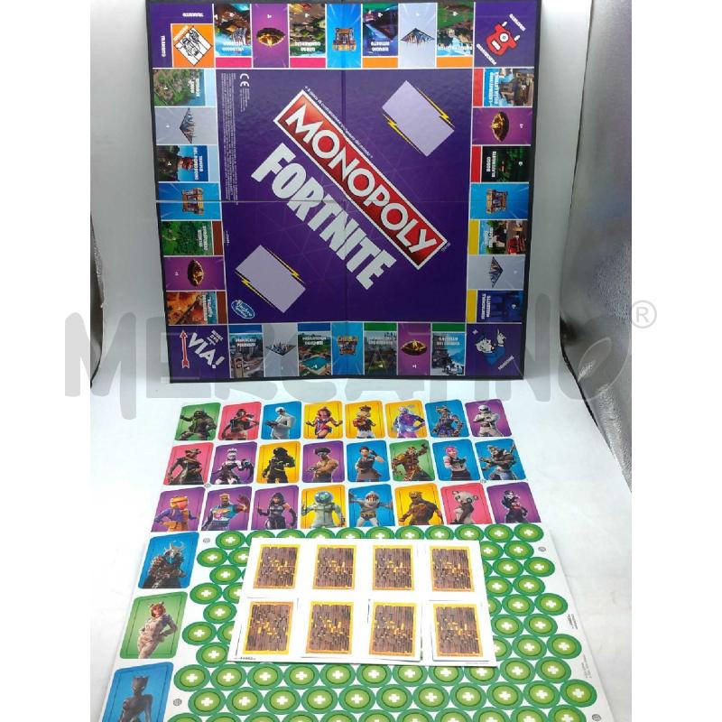 GIOCO MONOPOLY FORTNITE | Mercatino dell'Usato Moncalieri bengasi 5