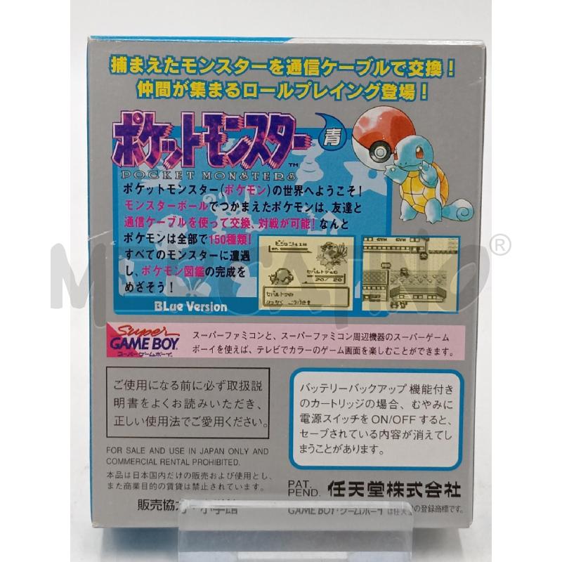 GIOCO NINTENDO GAME BOY POCKET MONSTERS JAPAN BLUE | Mercatino dell'Usato Moncalieri bengasi 2