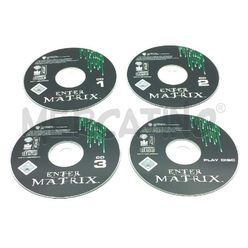 GIOCO PC ENTER THE MATRIX  | Mercatino dell'Usato Moncalieri bengasi 4