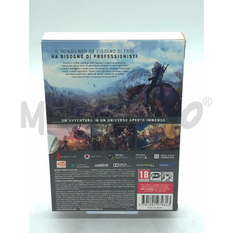 GIOCO PC THE WITCHER WILD HUNT | Mercatino dell'Usato Moncalieri bengasi 2