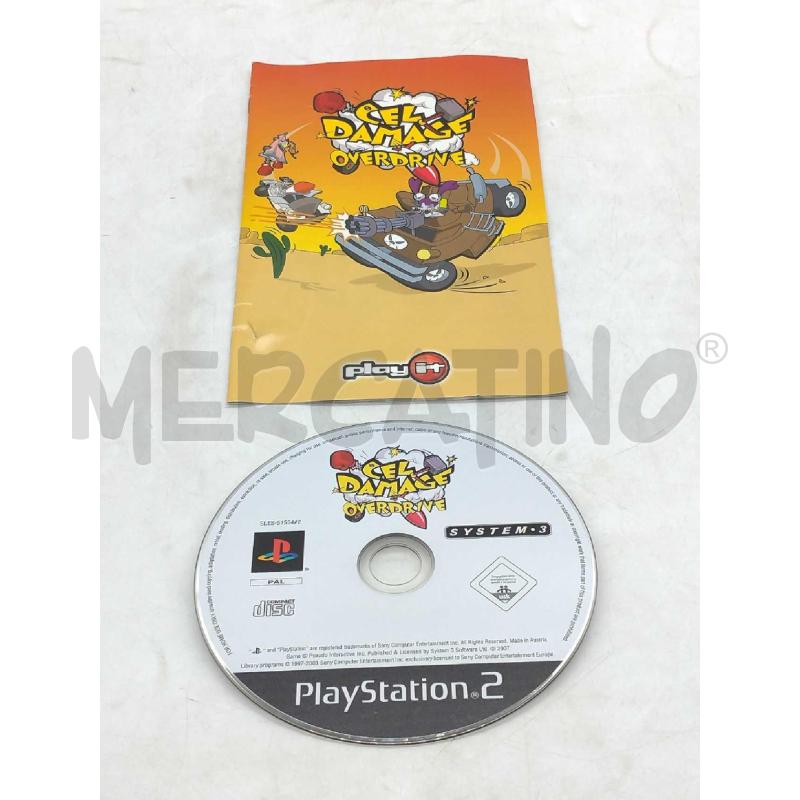 GIOCO PS2 CEL DAMAGE OVERDRIVE | Mercatino dell'Usato Moncalieri bengasi 4