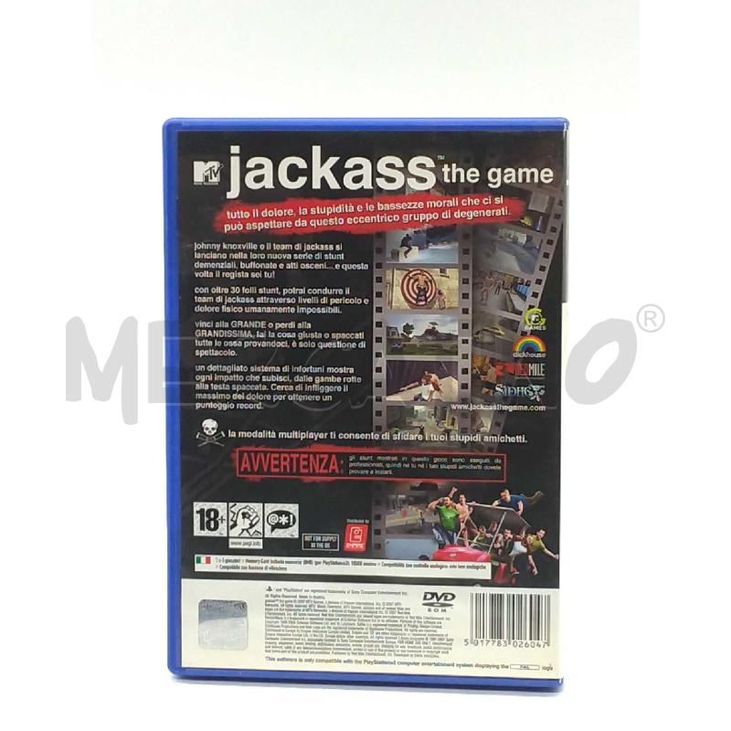 GIOCO PS2 MTV JACKASS THE GAME CON LIBRETTO  | Mercatino dell'Usato Moncalieri bengasi 2